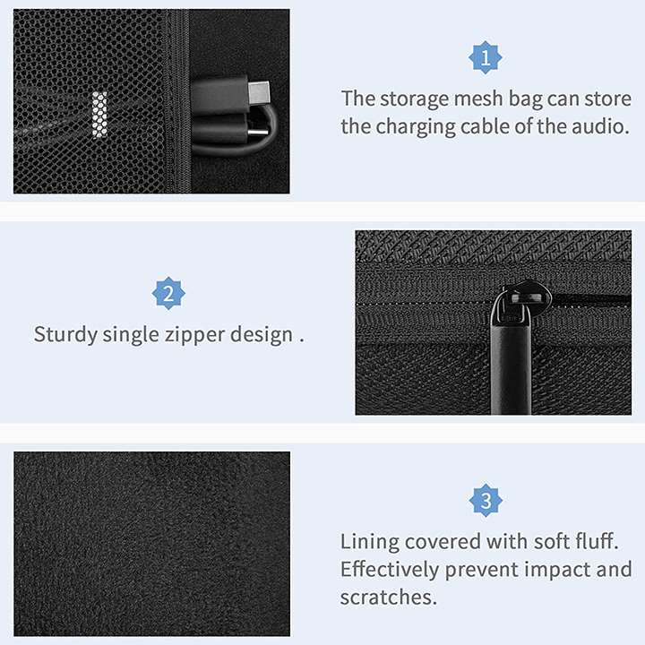 Hard Travel Carrying Case for JBL Clip 4 Waterproof Wireless Speaker Clip 4 Speaker Protective Hardshell Case