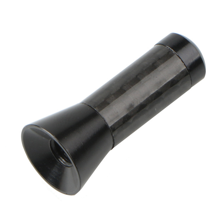 Car decoration Aluminum short alloy antenna Three-section modified car antenna Telescopic GPS wifi radio antenna