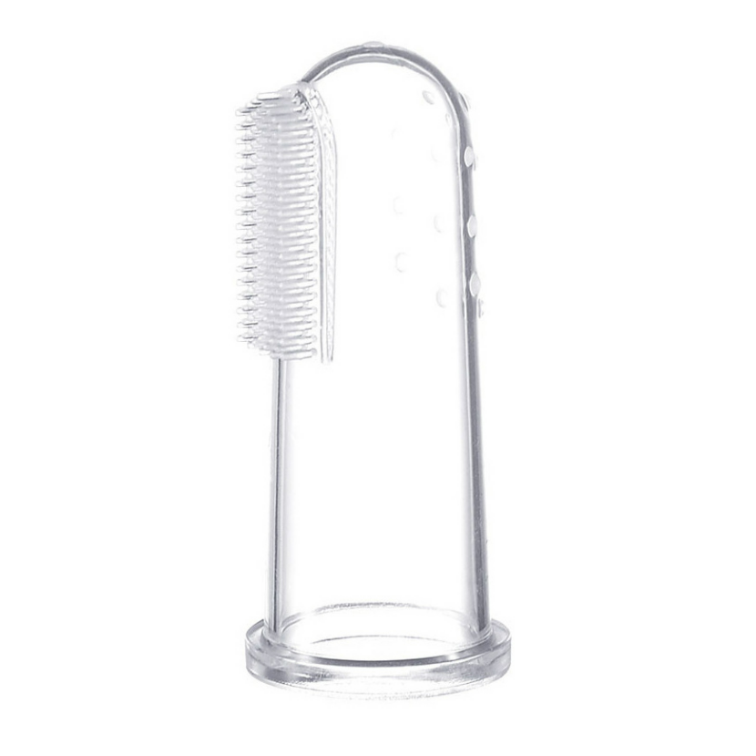 Baby Finger Toothbrush Cover Newborn Fur Baby Cleaning Toothbrush Silicone Tongue Cleaning Brush