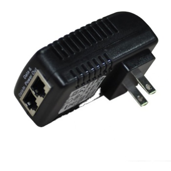 Источник питания от сети Ethernet Соединитель с 1 портом пассивный настенное крепление PoE инжектор