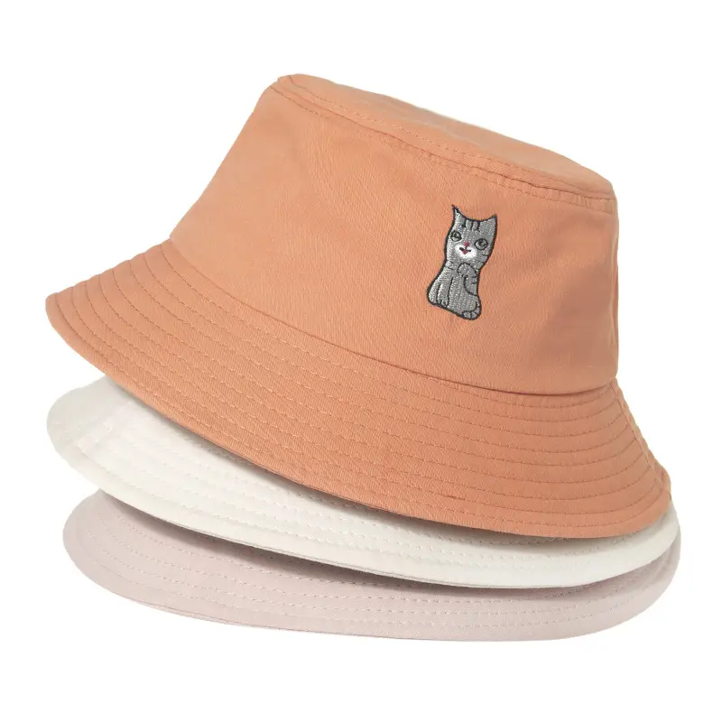 RPET recycled polyester bucket hat custom
