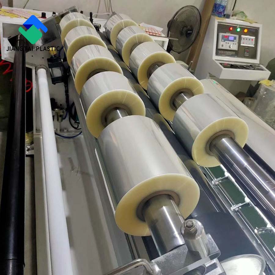 Jiangtai пластиковый самый продаваемый продукт прозрачная пленка рулон гибкая упаковка Bopp односторонняя матовая пленка