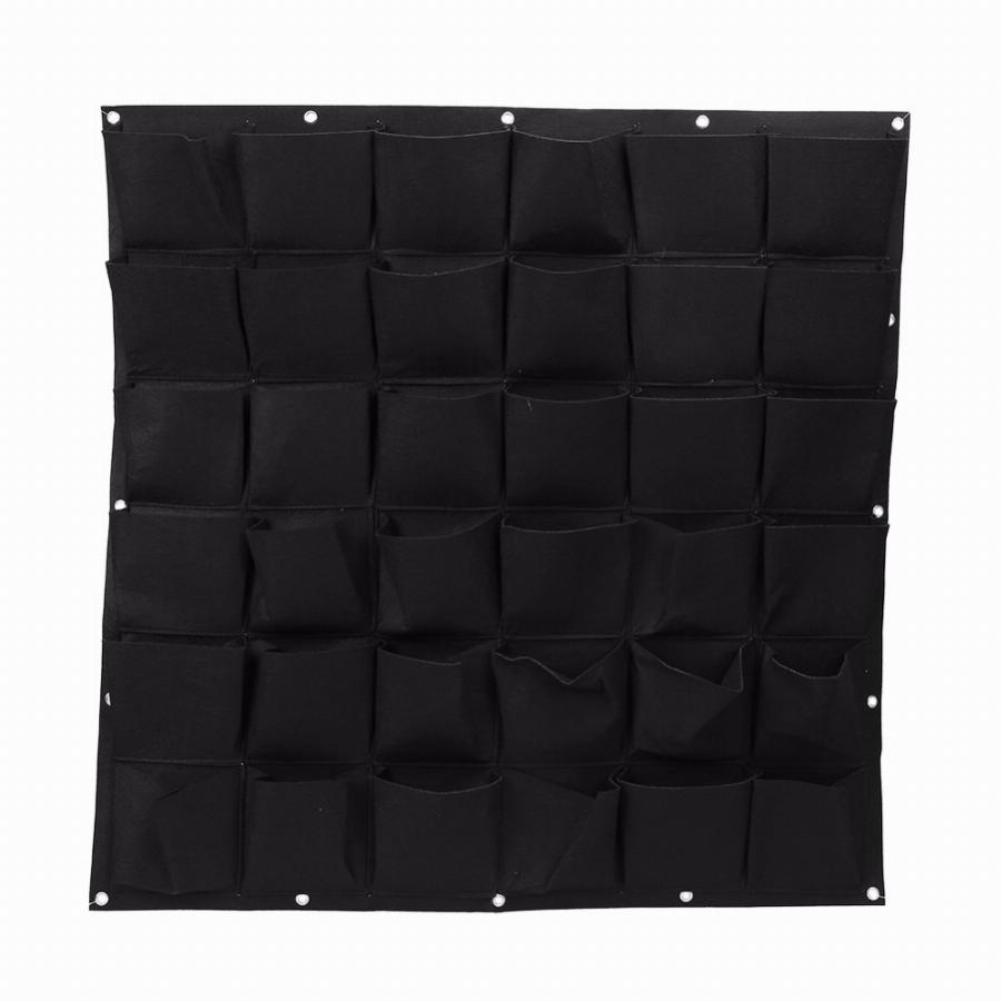 wall hanging planter felt garden plant grow container bags