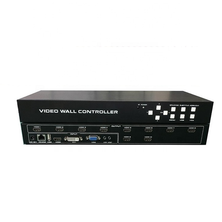 USB VGA 3x2 2x2 3x1 2x3 3x3 Video Wall Controller 1080P Matrix Processor Splicer Splitter