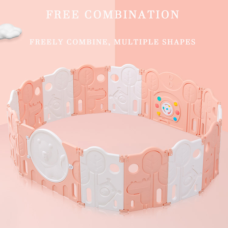 Wholesale kids plastic fence indoor children play fence baby game fence