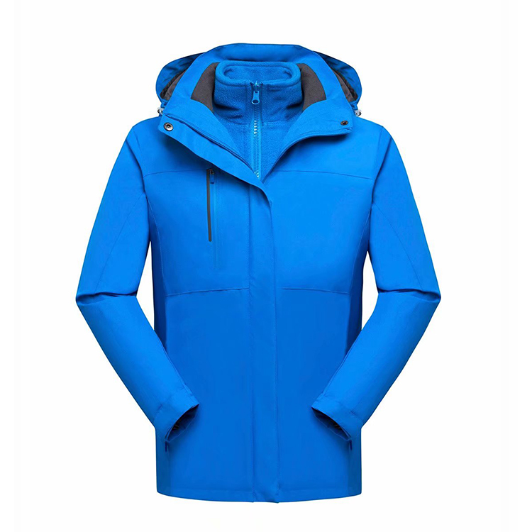 Waterproof and windproof black ladies windbreaker blank jacket custom badge men's windbreaker warm jacket unisex