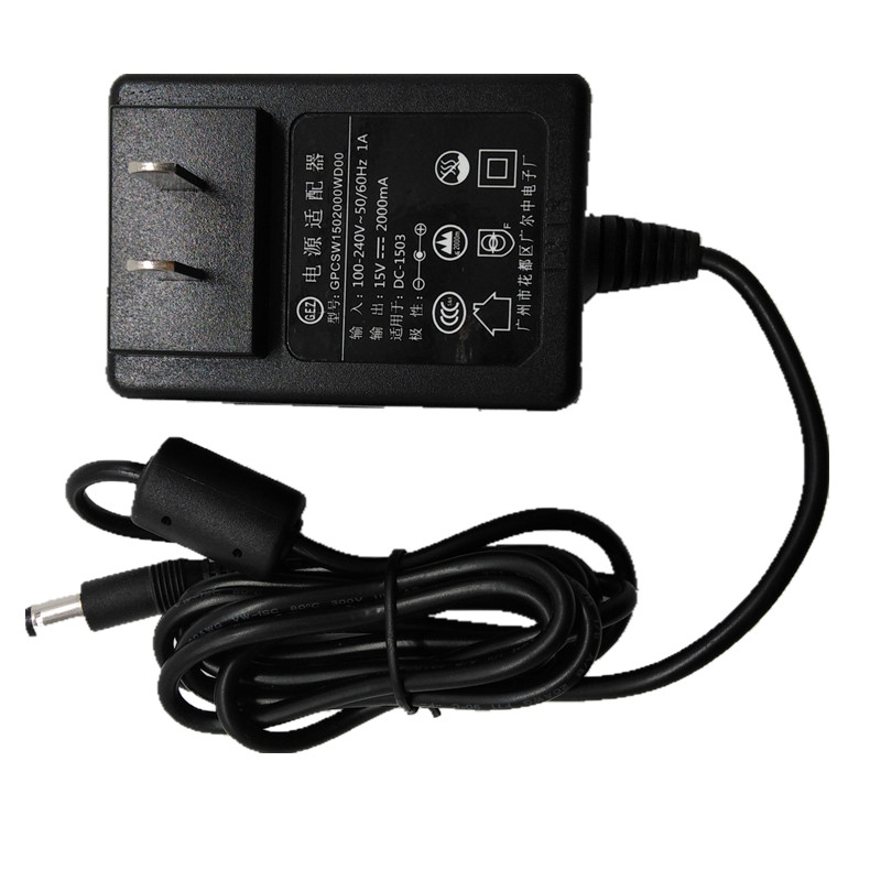 AC 110 120 220 230 240v ~ 50/60Hz 1A Универсальный DC 15V 2A UK US EU Массового питания адаптер