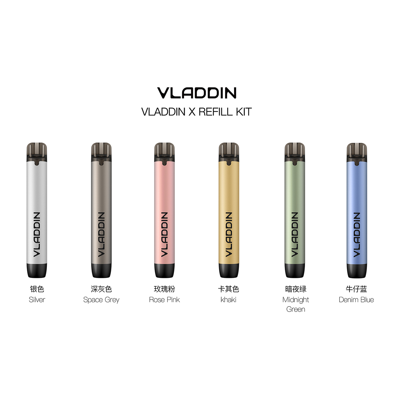 Original Vape Factory Wholesale Vape Vladdin 2ml 550mAh USB Vladdin X Refill by Vladdin