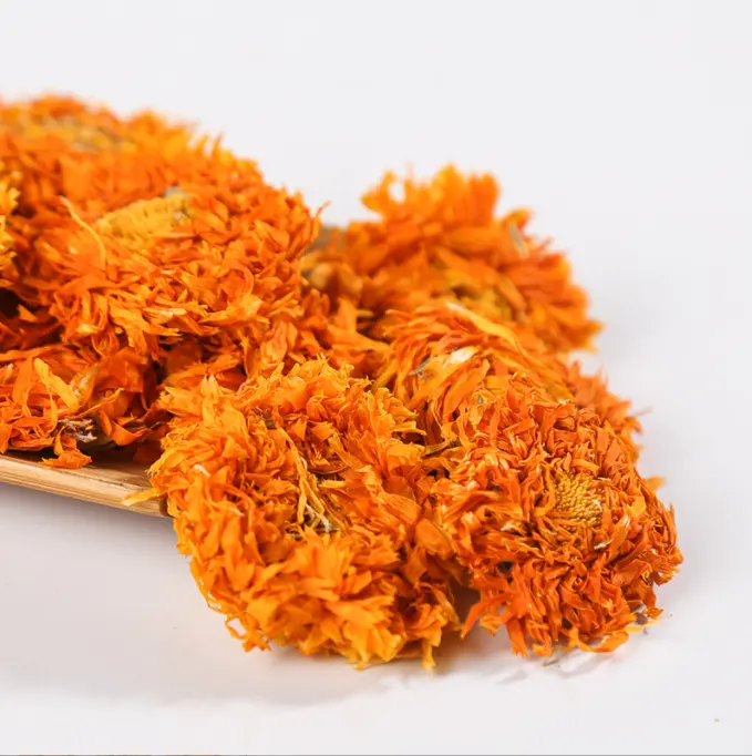 Wholesale Calendula officinalis Flowers natural dried Bright Orange petals Flowers for Detox tea flavor tea