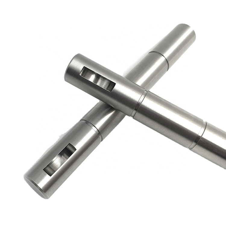 CNC Custom Machining 10mm Hollow Threaded Rod Stainless Steel Aluminum Pin