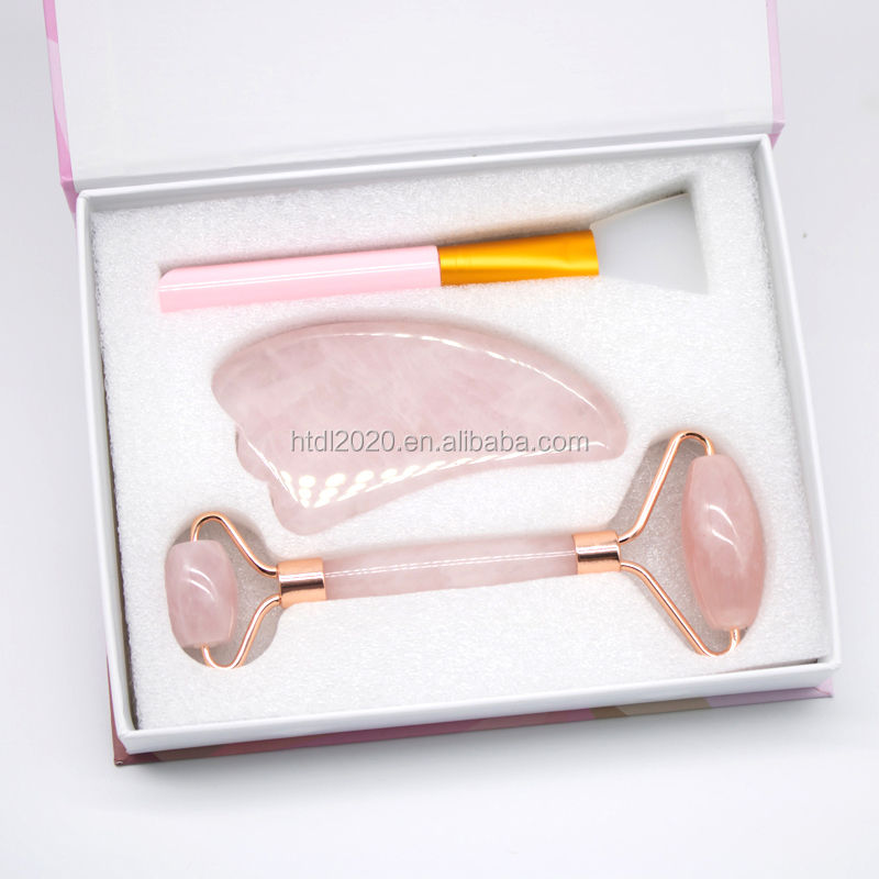 Private Label Manufacturer Gua Sha Scraping Tool Cheap Jade Roller for Face Massage Facial Jade Roller