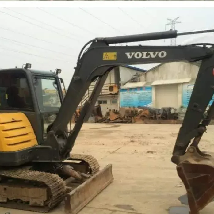 Used volvo 55 Excavator with good condition cheap for sale