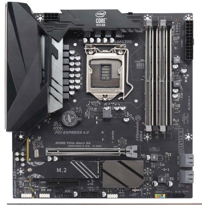 Заводская дешевая материнская плата lga 1200 z490
