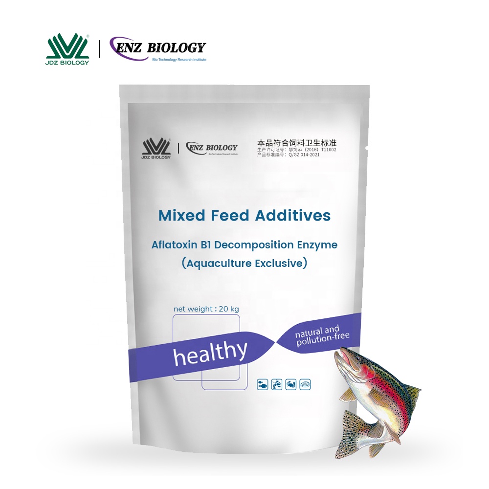 JDZ Hot Selling Feed Grade Enzyme for Aquaculture Mycotoxins Aflatoxin B1 Decomposition Enzyme