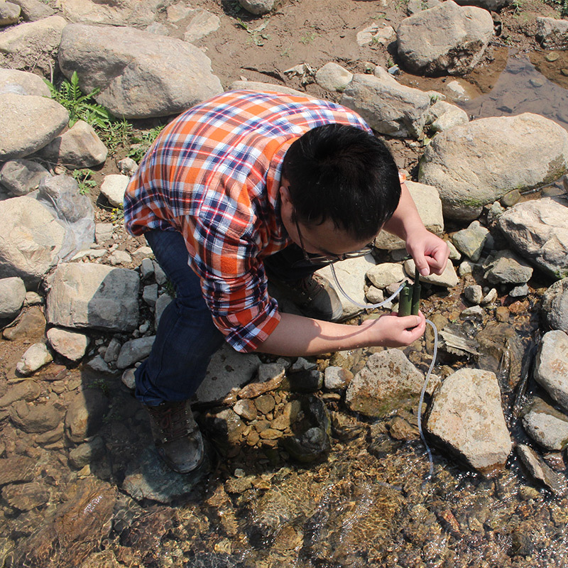 Camping Single Water Purifier Camping Single Portable Filter Outdoor Water Purifier