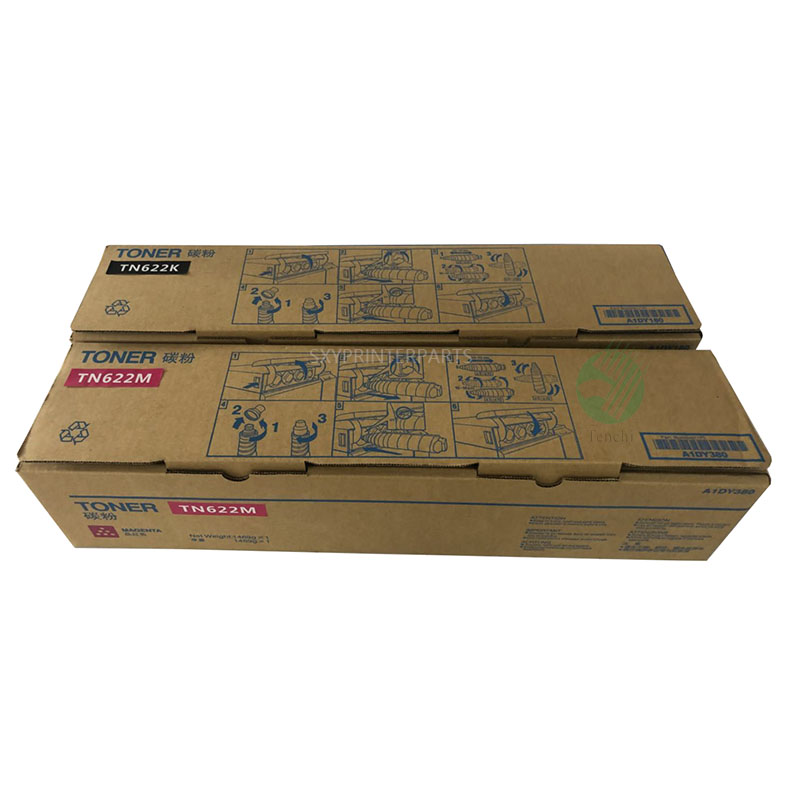 Оригинальные Совместимость TN622 TN-622 TN 622 тонер-картридж для Konica Minolta тонер Konica Minolta Bizhub пресс C1085 6085 6110 C1100 Тонер для копировального аппарата