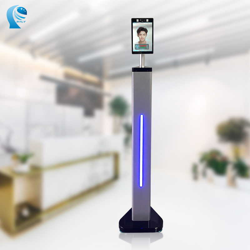 thermal scanner tablet body temperature access control termometro facial recognition device