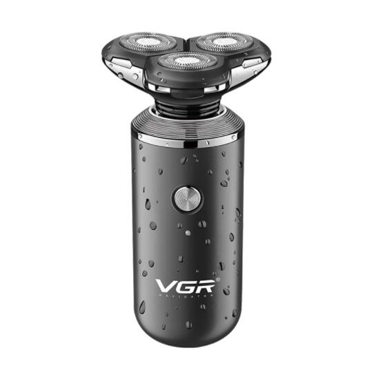 VGR электрическая V-317 Водонепроницаемая моющаяся бритва IPX6 для мужчин со светодиодным дисплеем m quina de cortar cabelo barbeador