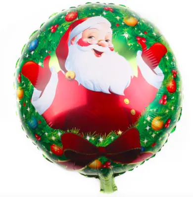 18 Inch Round Party Decor Christmas Balloon,Santa Balloon,Promotion Balloon