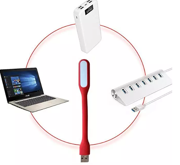 Индивидуальный Многоцветный портативный светодиодный USB-фонарь 5 в 1,2 Вт, светодиодный ночной мини-фонарь USB для чтения