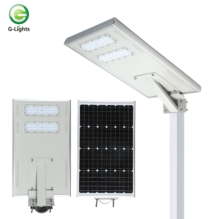 IP65 открытый SMD 60 Вт 90 Вт 120 Вт 150 Вт все в одном интегрированном солнечном светодиодном уличном фонаре
