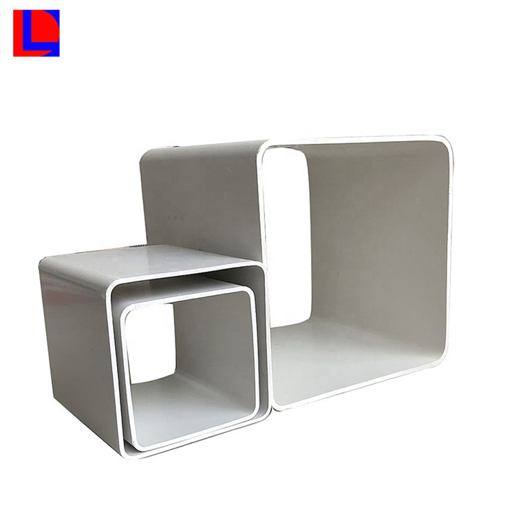 High quality pvc/abs/pc/ptfe plastic square tube/pipe PVC Tube