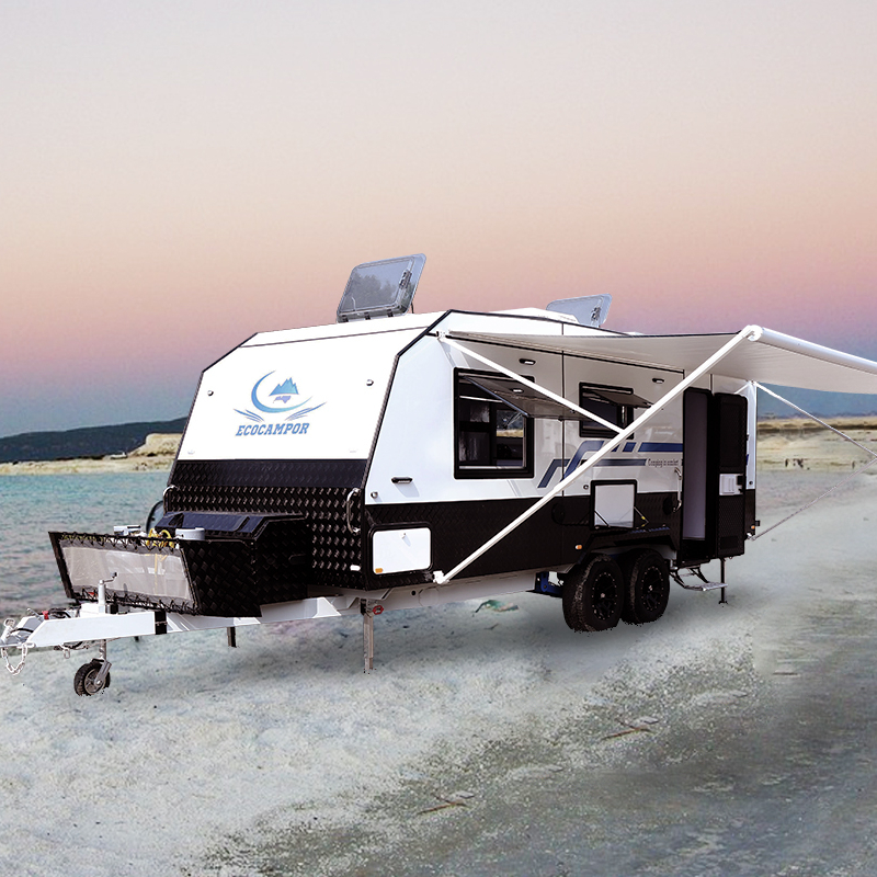 Роскошный 4x4 rv, высококачественный семейный фургон, трейлер, караван для 5 колышков
