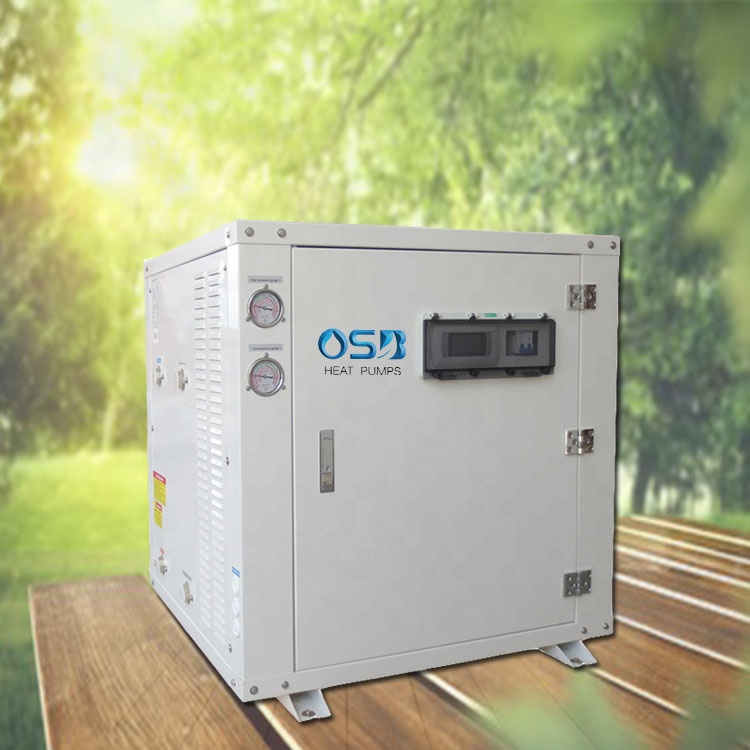 OSB R410a инвертор, геотермальный тепловой насос с наземным источником воды, инвертор системы отопления и охлаждения