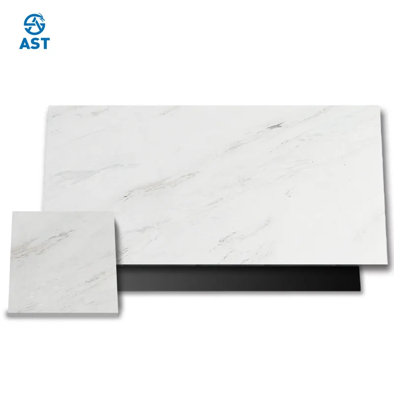 AST OEM/ODM marmol Latest Price Polished Products Supply Dining Table Flooring Decoration Elba White Marble Stones For Mansion