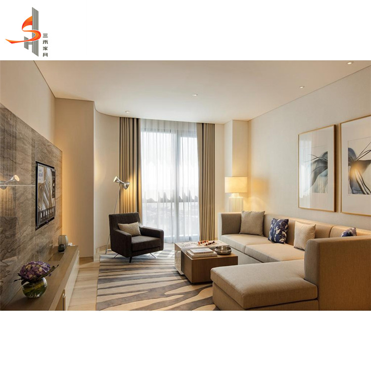 Custom Made Luxury Exquisite Hotel Furniture 5 Star Hotel Bedroom Furniture Set