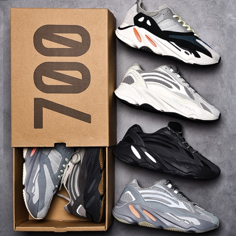 Новейший дизайн 2021, оригинальная Высококачественная обувь Yeezy, Мужская модная спортивная обувь Yeezy 700 V2 V3 для бега