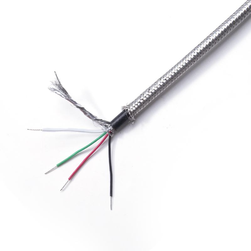 Stainless steel and copper clad steel double-layer shielded multi-core armored cable