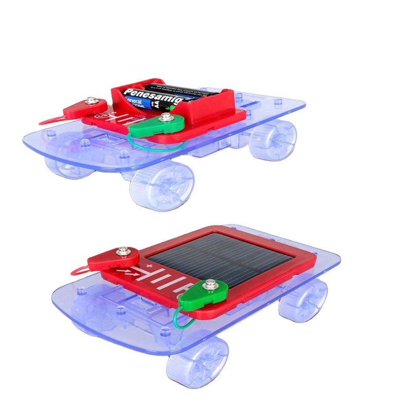 Stem Toy Diy 3d Обучающие игрушки Школа Дети научный проект электрическая солнечная панель система автомобиль