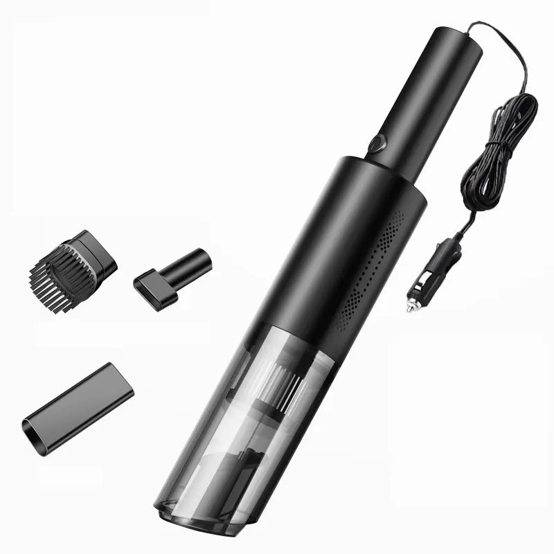 Wholesale 6000pa High-power Powerful Mini Vacuum Cleaner Two Colors Wired Car Handheld Vacuum Cleaner