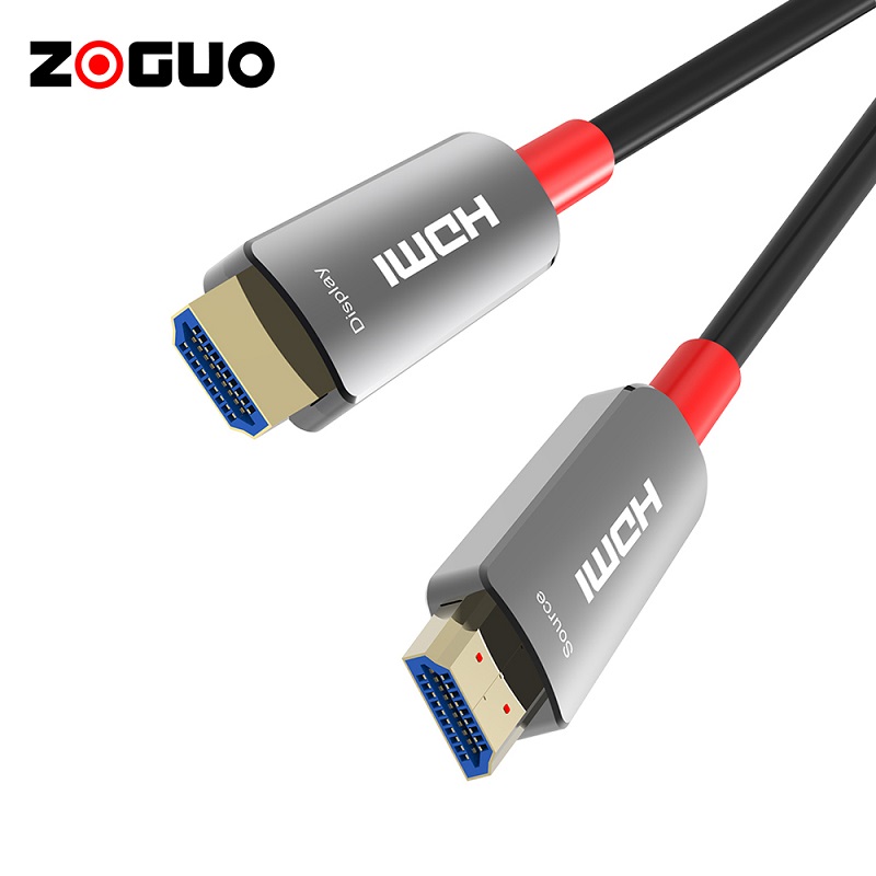 Лидер продаж, оптоволоконный кабель 8K @ 60 Гц HDMI 2,1 в AOC, для ноутбука, Blu-Ray плеера, PS4,Xbox,HDTV, проектора 15-100 м