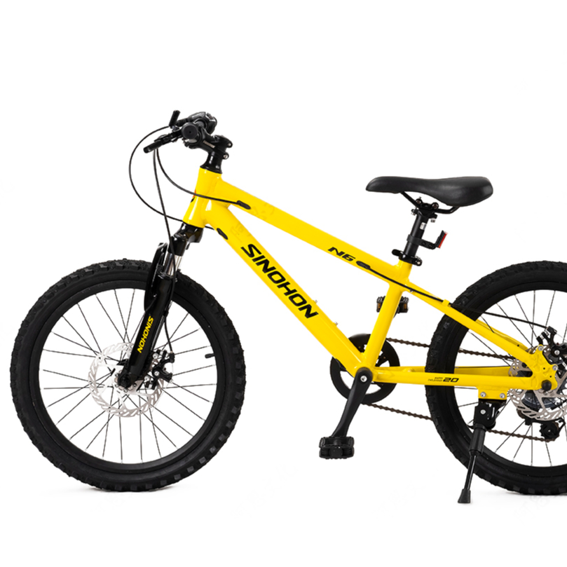 Young people sports Mountain bicycle 20 inch Disc Brake with 6 Speed small bike