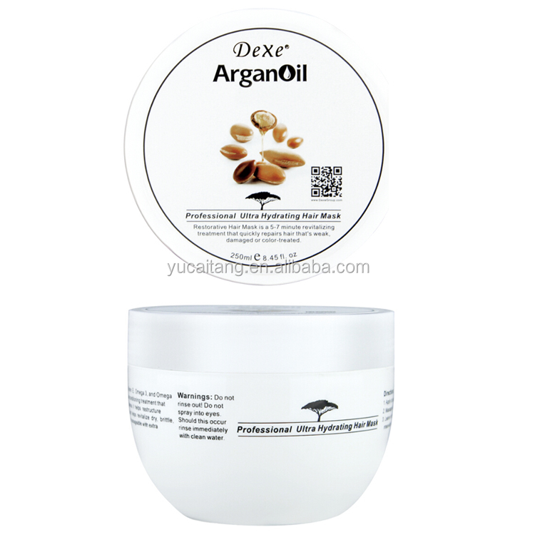 Private Label Organic Hair Treatment Argan Oil Series Hair Mask