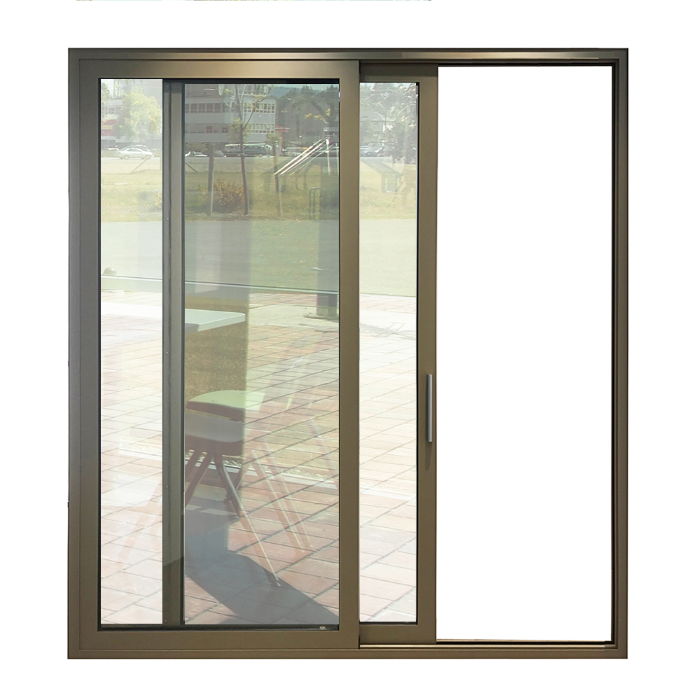 Aluminium sliding doors factory 44 dB acoustic window design custom doors glass door