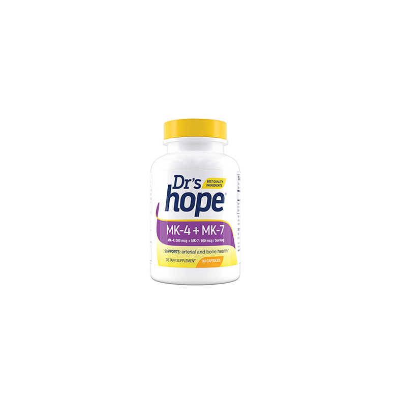 Bone health Dr's Hope MK4 + MK7 Vitamin K2 bulk dietary supplements