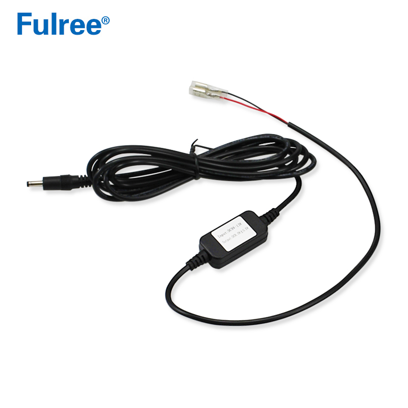 DLC Covert Camera DC 12V to 6V DC Power Converter CO2540 Automotive Car Step Down Buck Cable Line Wire Terminal Plug 6.3mm