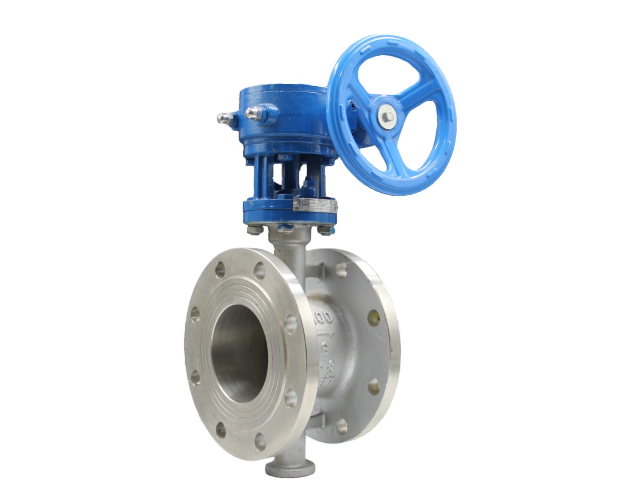 ptfe type Ductile Iron cast iron stainless steel wafer butterfly valve
