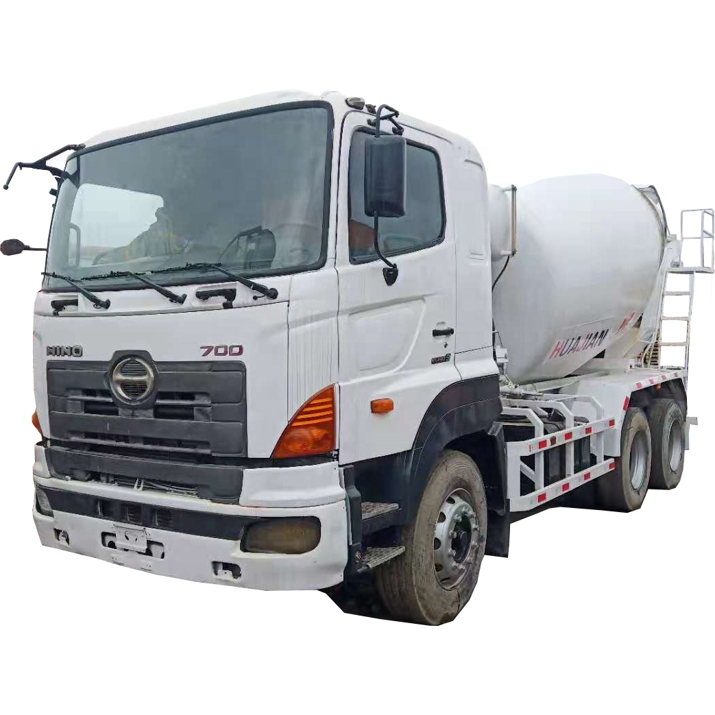 Б/у Hino 700, сделанный в Японии оригинальный бетоносмеситель Hino700, бетономешалка в наличии, для продажи
