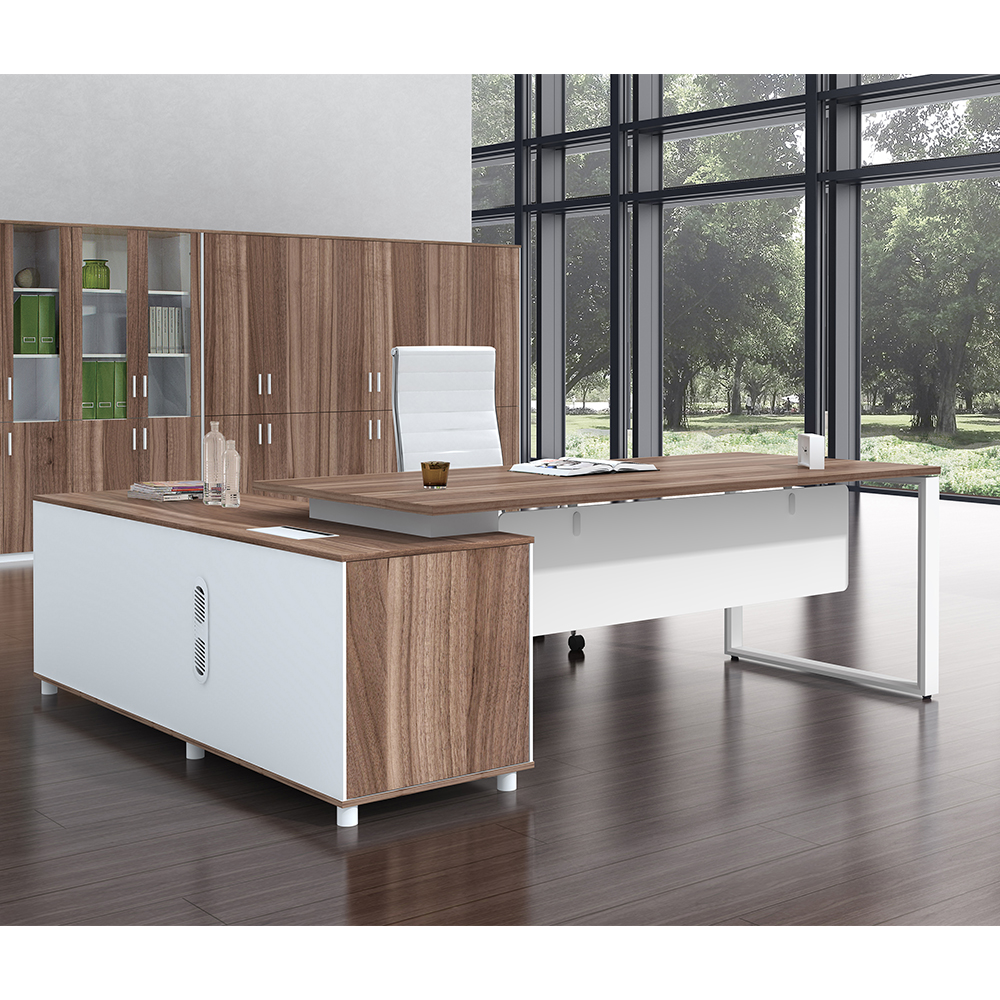 Office Furniture Modern Executive Desk Table l Shape Director Table