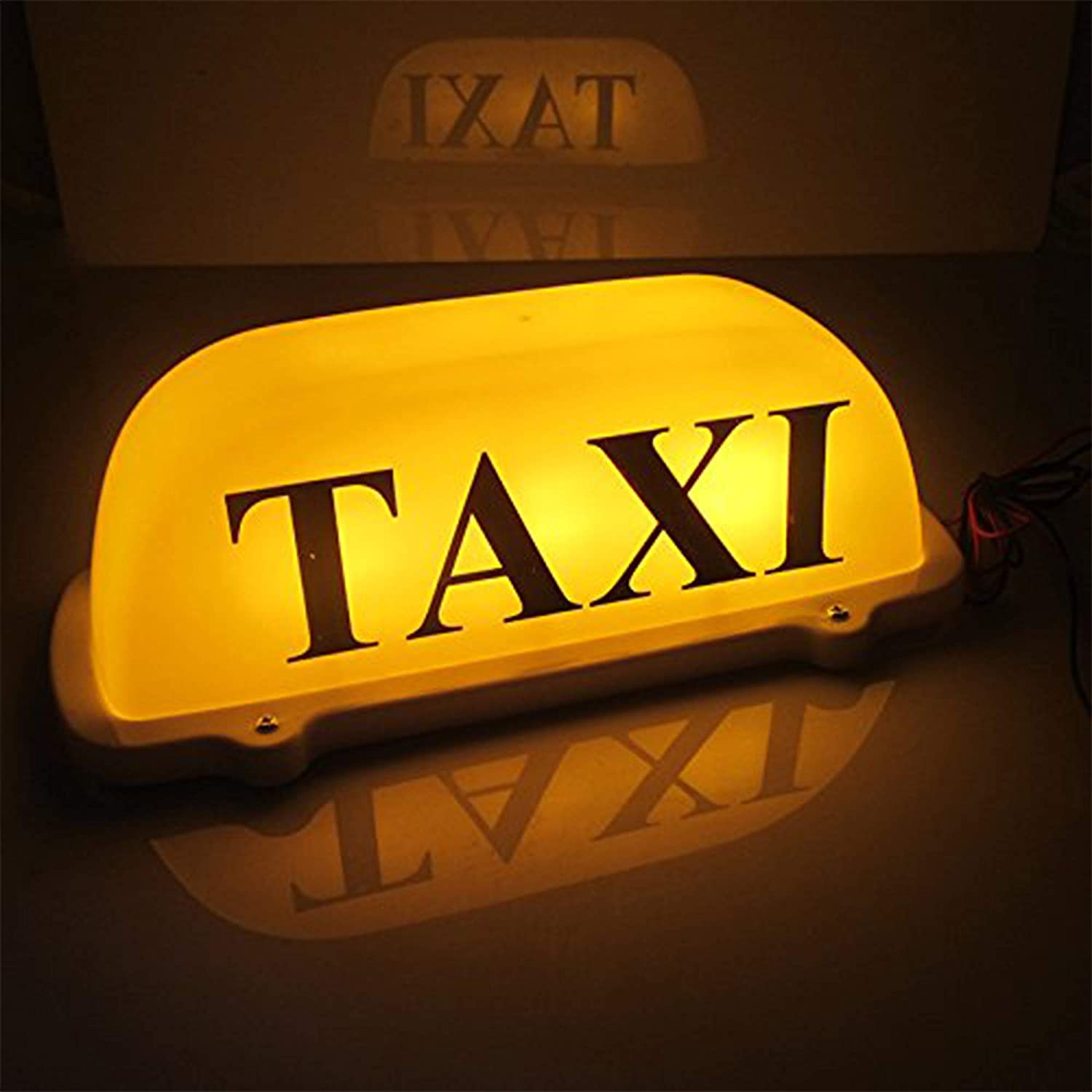 Для салона автомобиля для такси, устанавливаемый на крыше автомобиля светло-желтое мигание знак крыша свет 12В, производство Китай