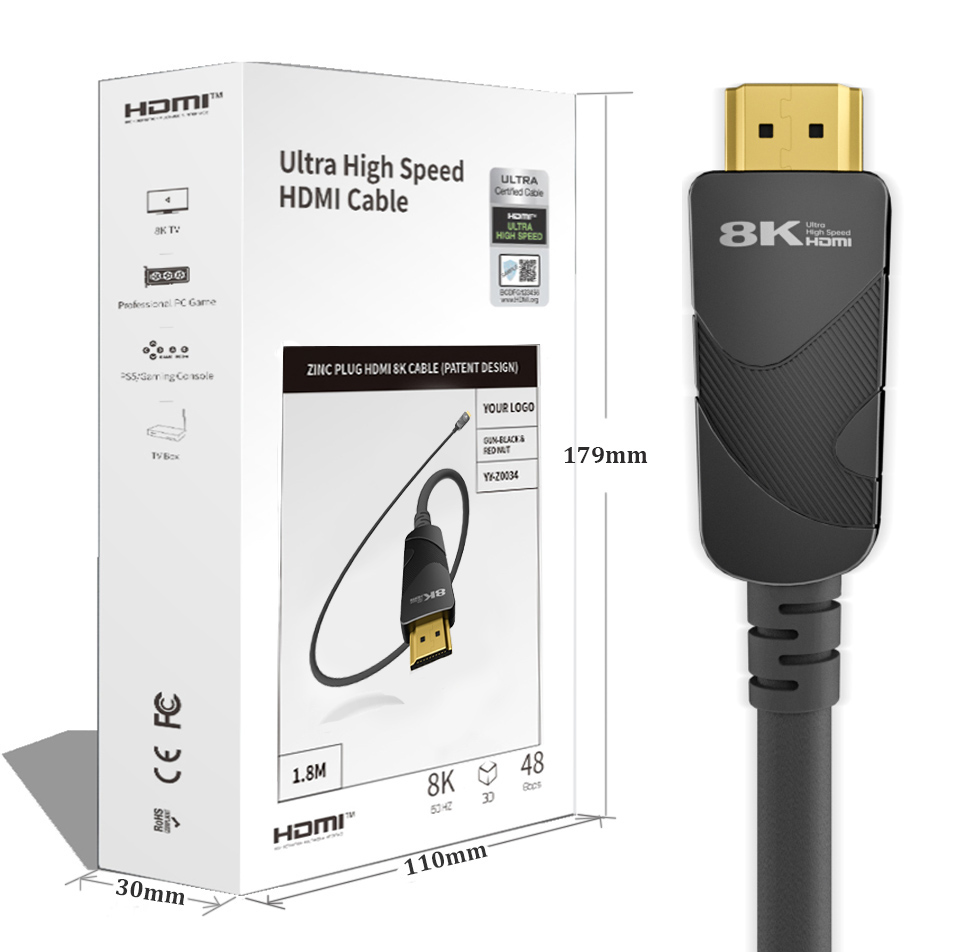 Заводская цена высокое качество позолоченный 8K Hdmi кабель видео кабель для монитора ноутбука Hd TV