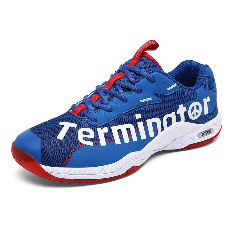 Custom Made Professional Badminton Shoes Breathable Anti-Slippery Sport Tennis Shoes for Men Women Zapatillas Sneakers