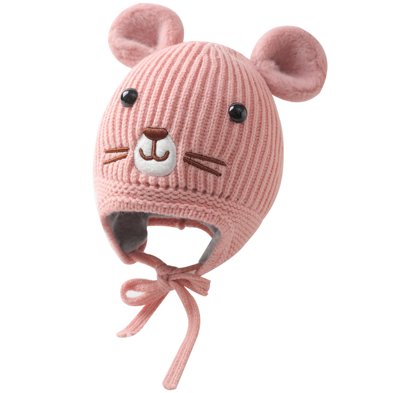 New cute super cute baby hats men and women baby thickened winter children's knitted hats