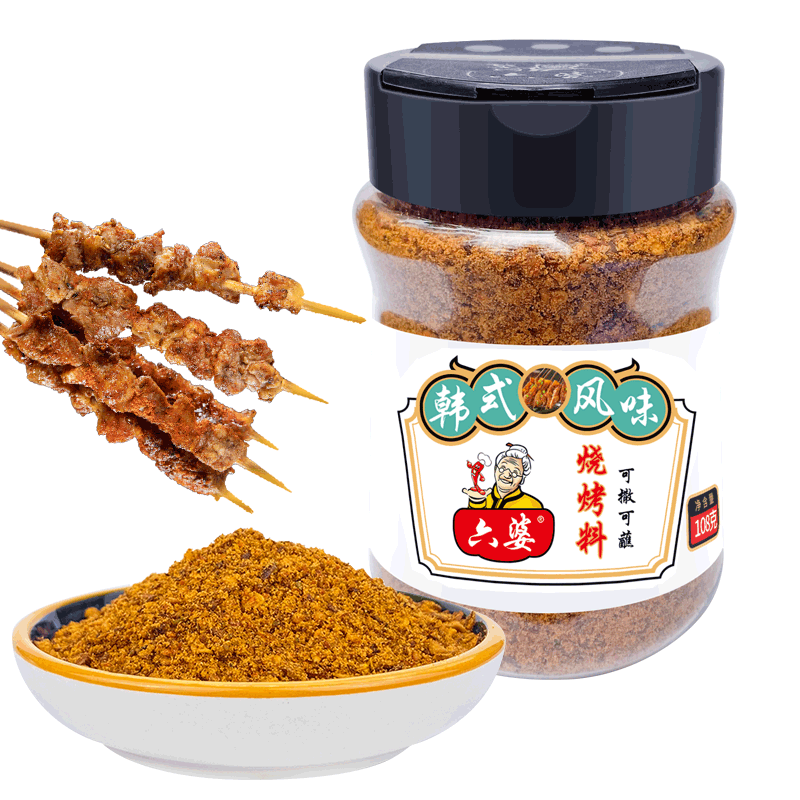 Новый продукт Liupo, 12 ароматов, корейский вкус, Чили, специи, смешанные специи