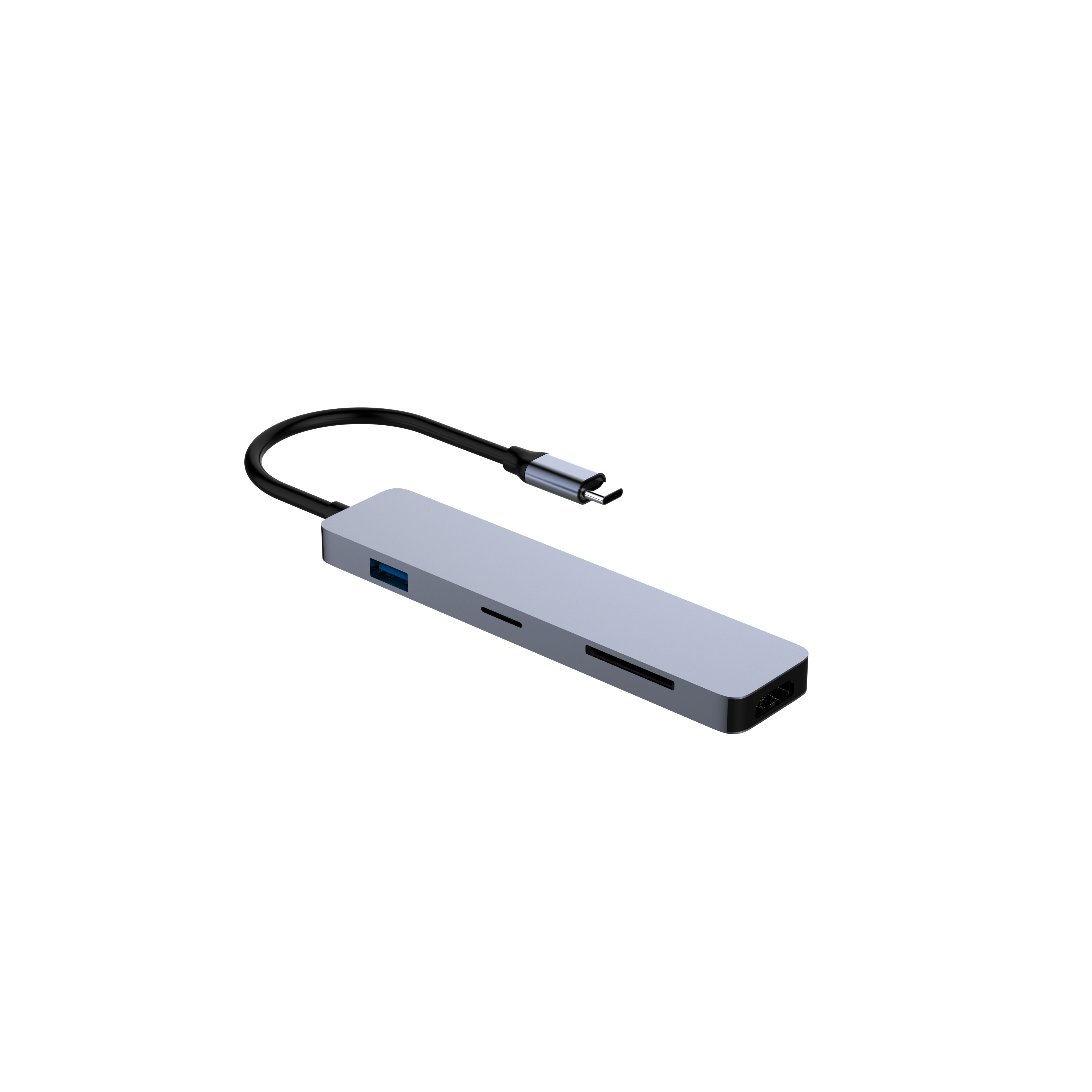USB-концентратор Colorii CW08, 3,0 дюйма, USB Type-c, кардридер, HDMI, SD, TF