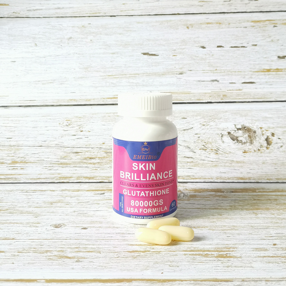 Private label customized formula hot selling original glutathione best skin whitening pills